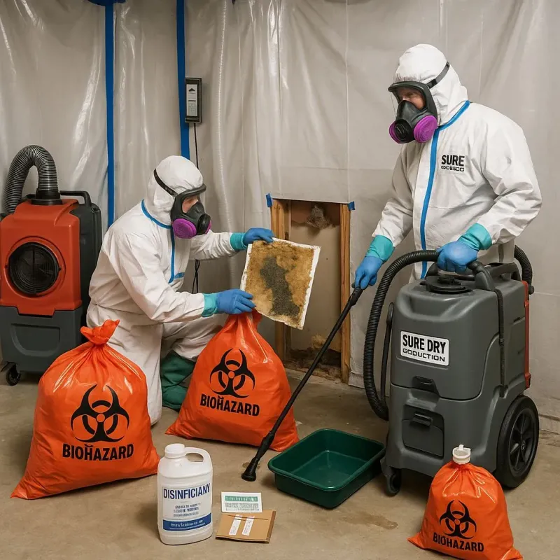 Contaminated Water Handling Protocols process in Morovis, PR