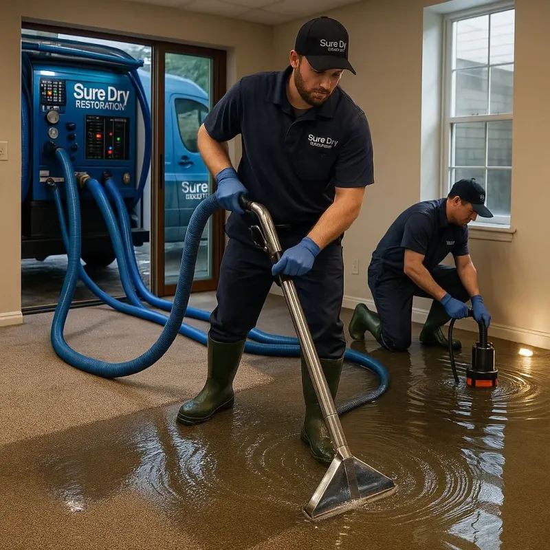 Water Extraction and Removal process in Morovis, PR